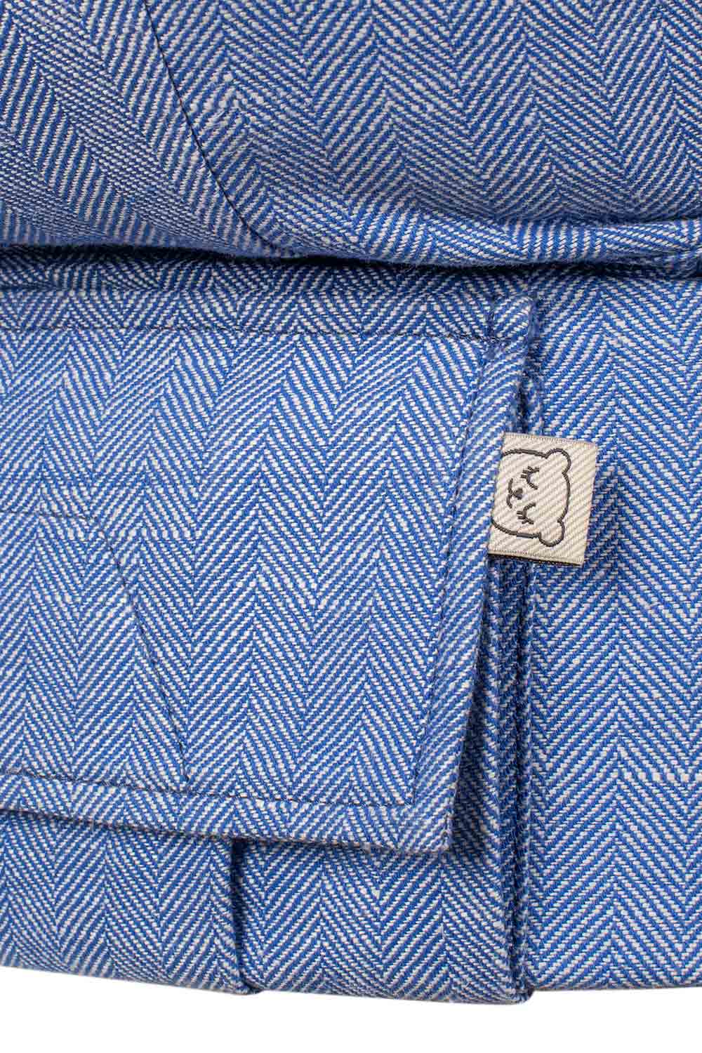 Kieszonka nosidełka Ocean Toddler z lnu