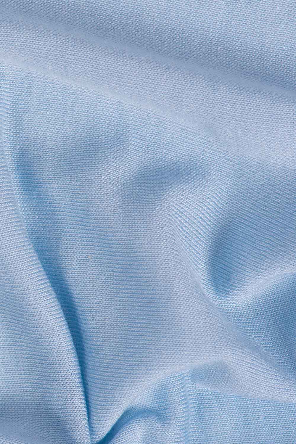 Zbliżenie na materiał otulacza Blue