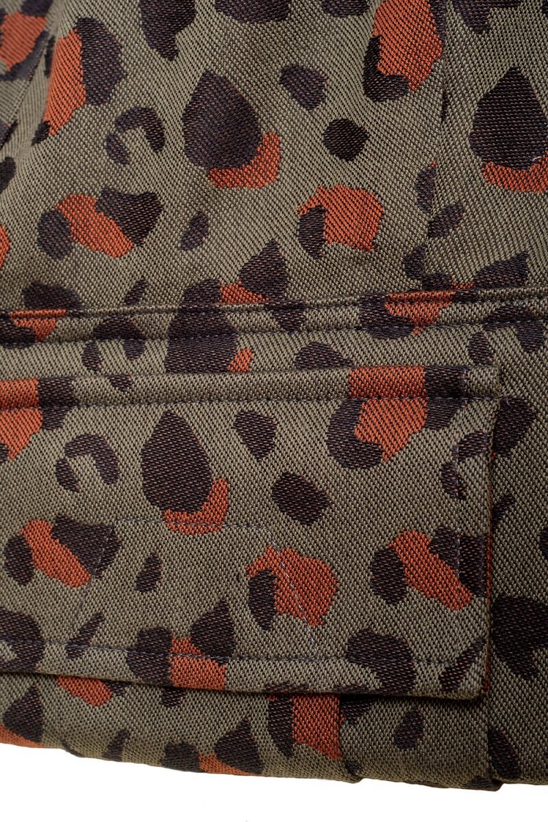 Olive Leopard - Nosidełko Preschool Signature