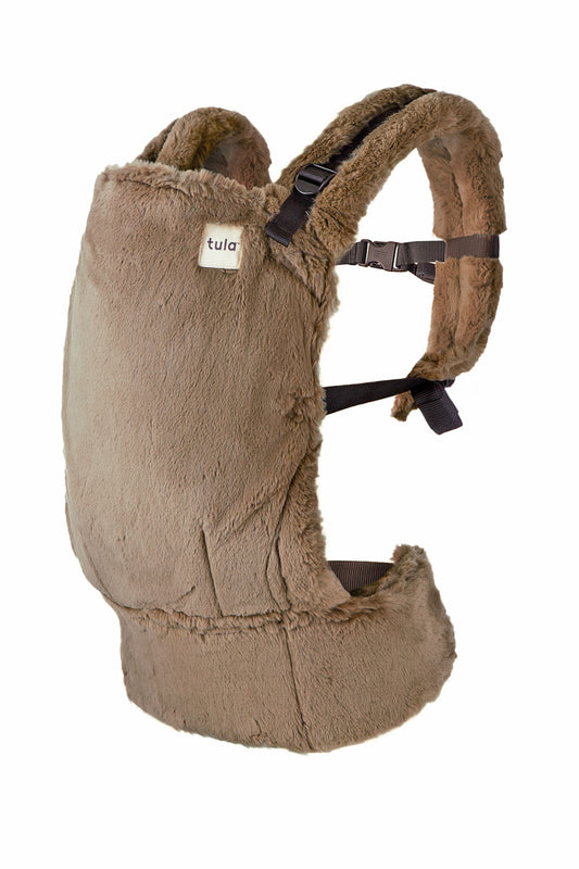 Nosidełko Tula Standard Teddy Faux Fur w odcieniu brązu