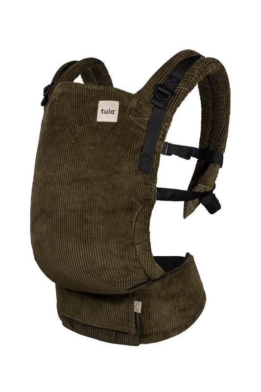 Nosidełko Tula Olive - Corduroy Free-to-Grow ze sztruksu
