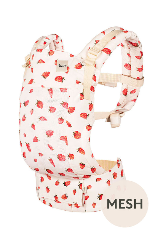 Strawberry - Mesh Free-to-Grow Baby Carrier