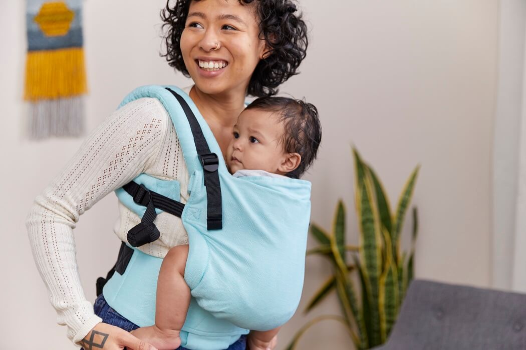 Tula Linen Free-to-Grow Baby Carrier Robin